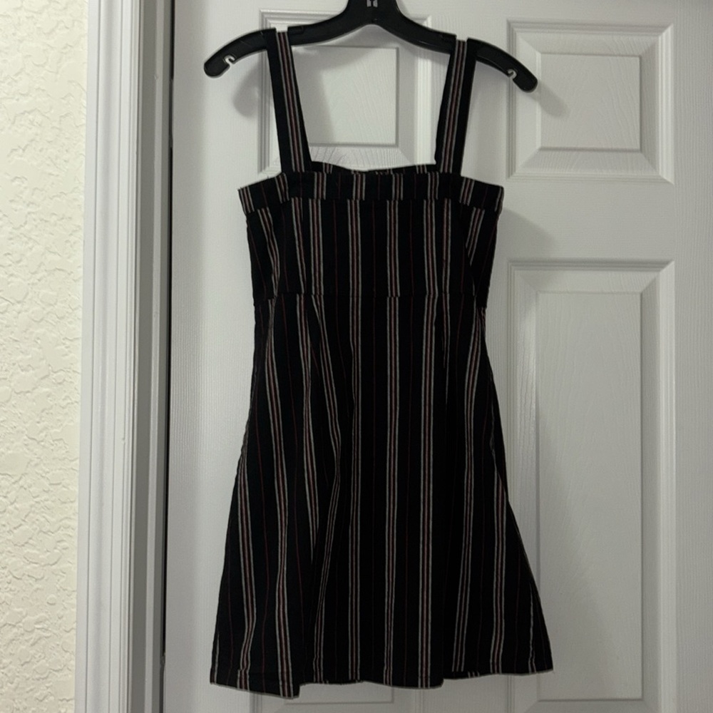 Hollister Black and White and Red Striped Mini Dress - Picture 6 of 6